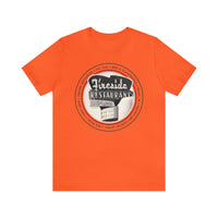 FIRESIDE RESTAURANT PHOTO CIRCLE Unisex Jersey Short Sleeve Tee