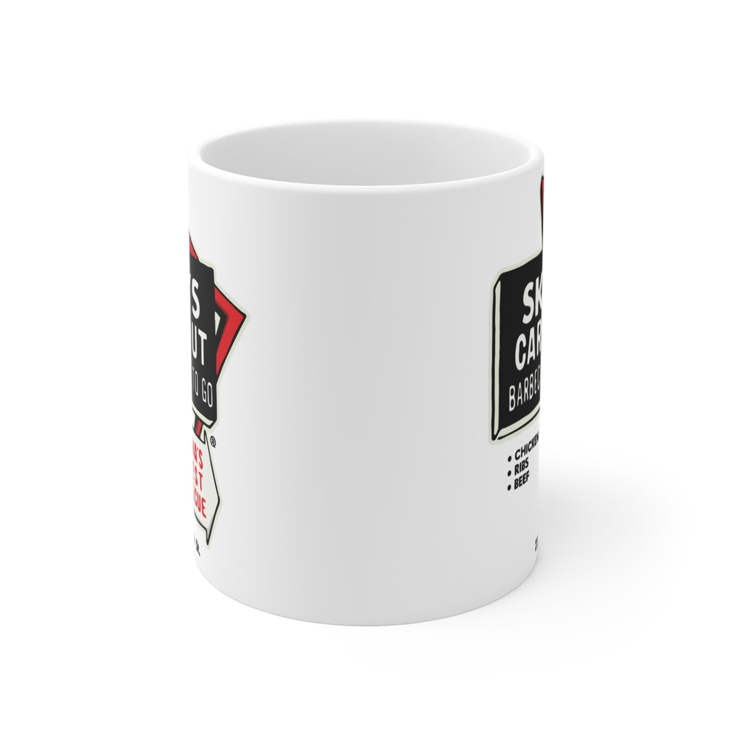 SKEETS CARRY OUT BBQ Mug 11oz