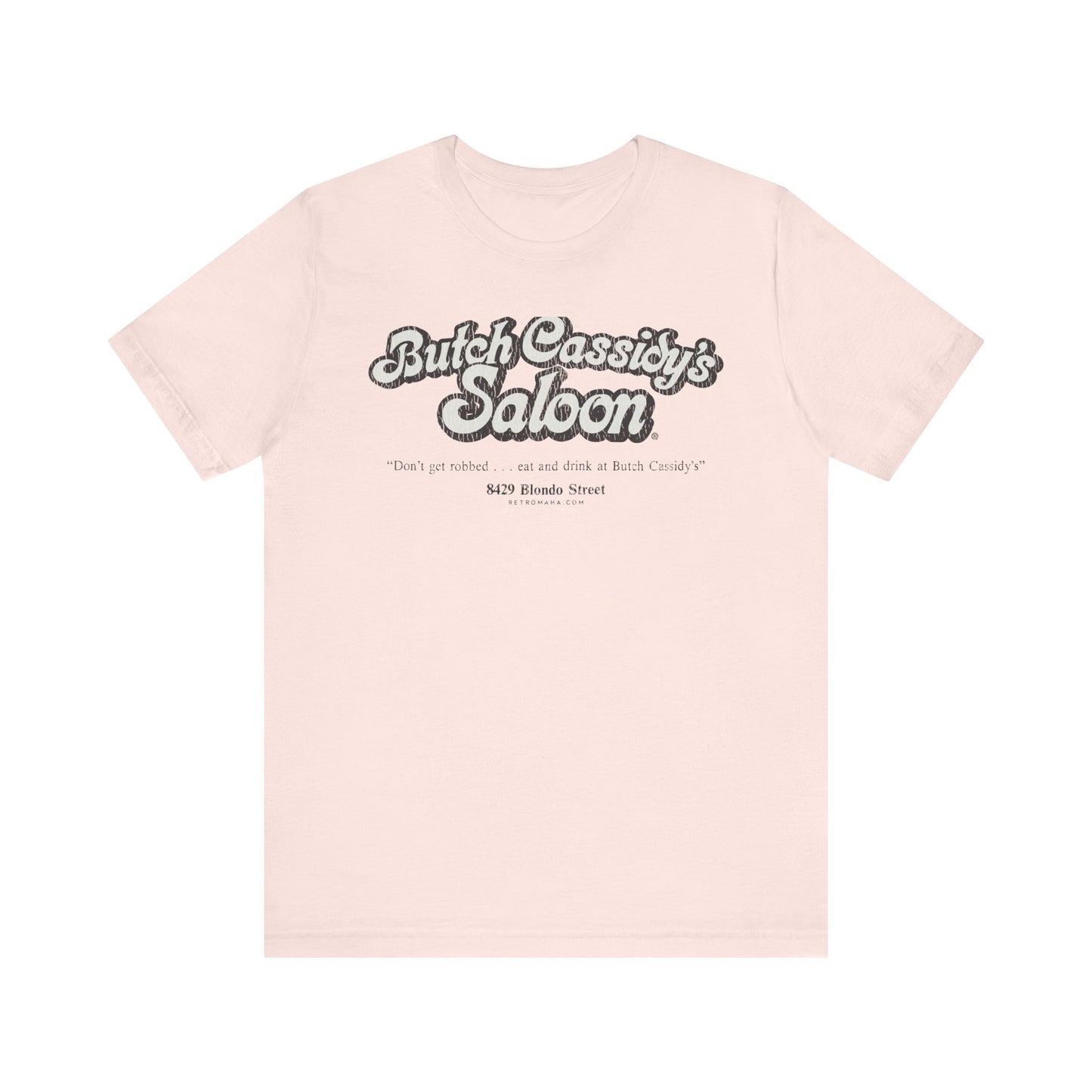BUTCH CASSIDY'S SALOON - Short Sleeve Tee