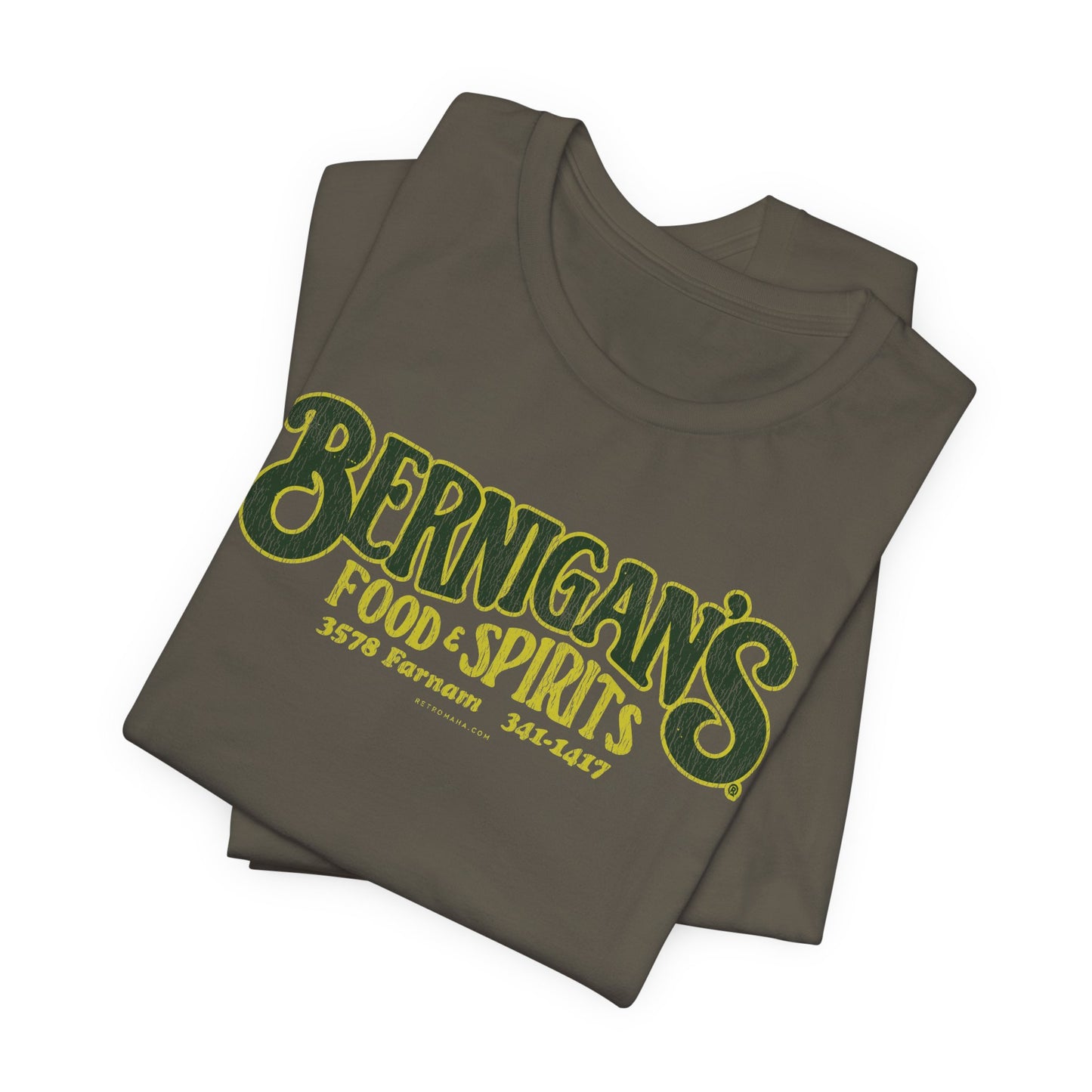 BERNIGAN'S FOOD & SPIRITS Short Sleeve Tee