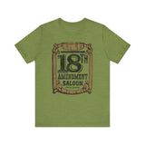 18TH AMENDMENT SALOON (2-color) Short Sleeve Tee