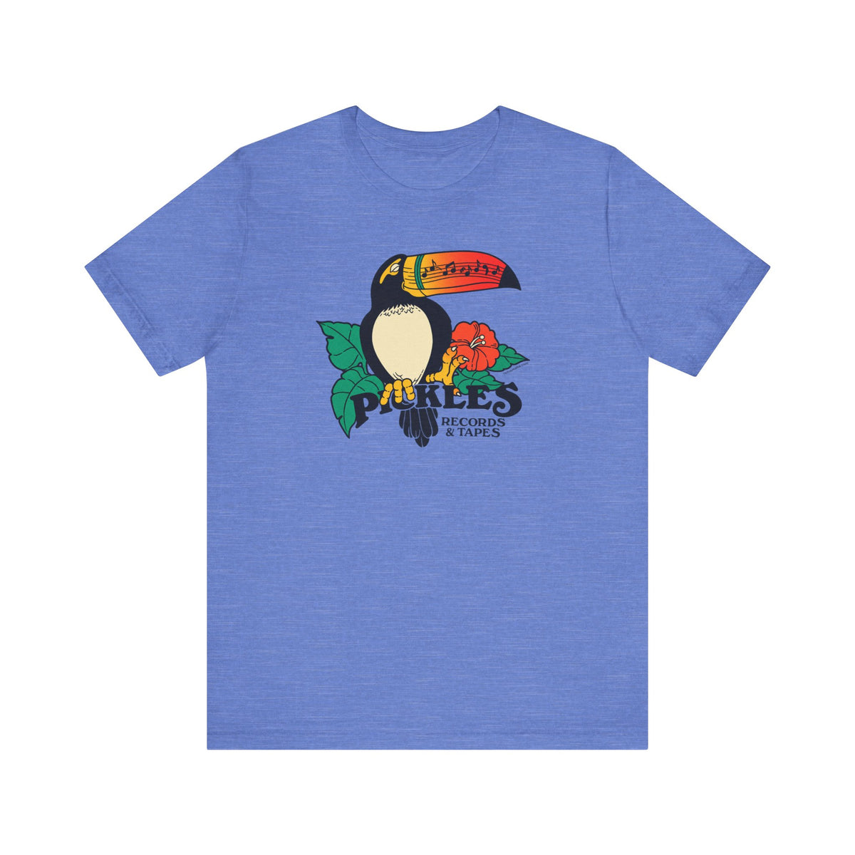 PICKLES RECORDS & TAPES (toucan) - Short Sleeve Tee