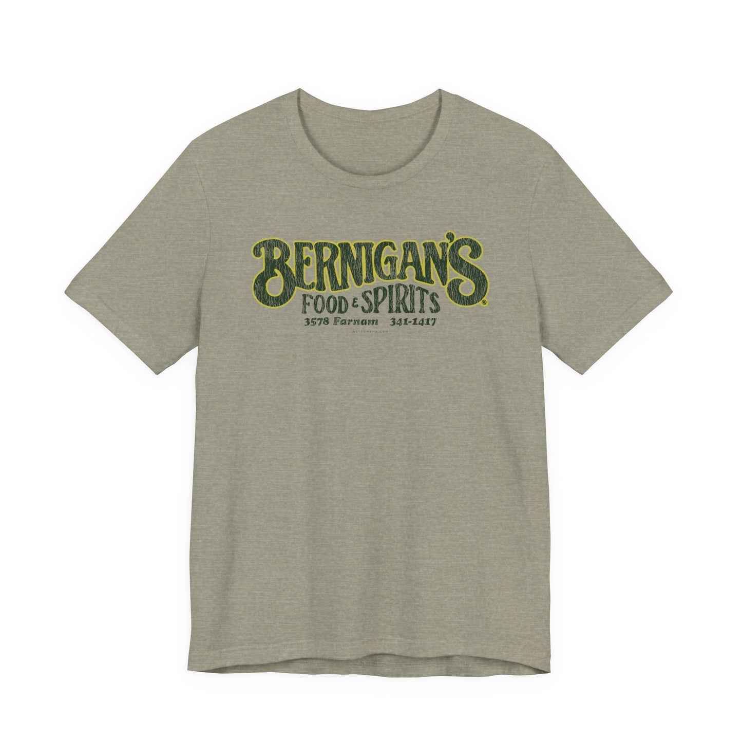 BERNIGAN'S FOOD & SPIRITS Short Sleeve Tee