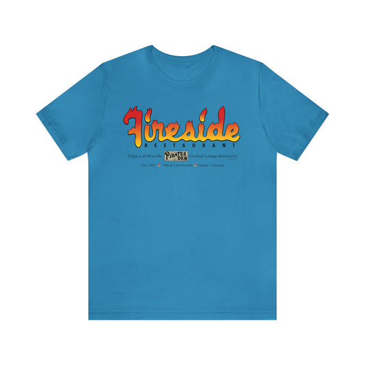 FIRESIDE RESTAURANT Unisex Jersey Short Sleeve Tee