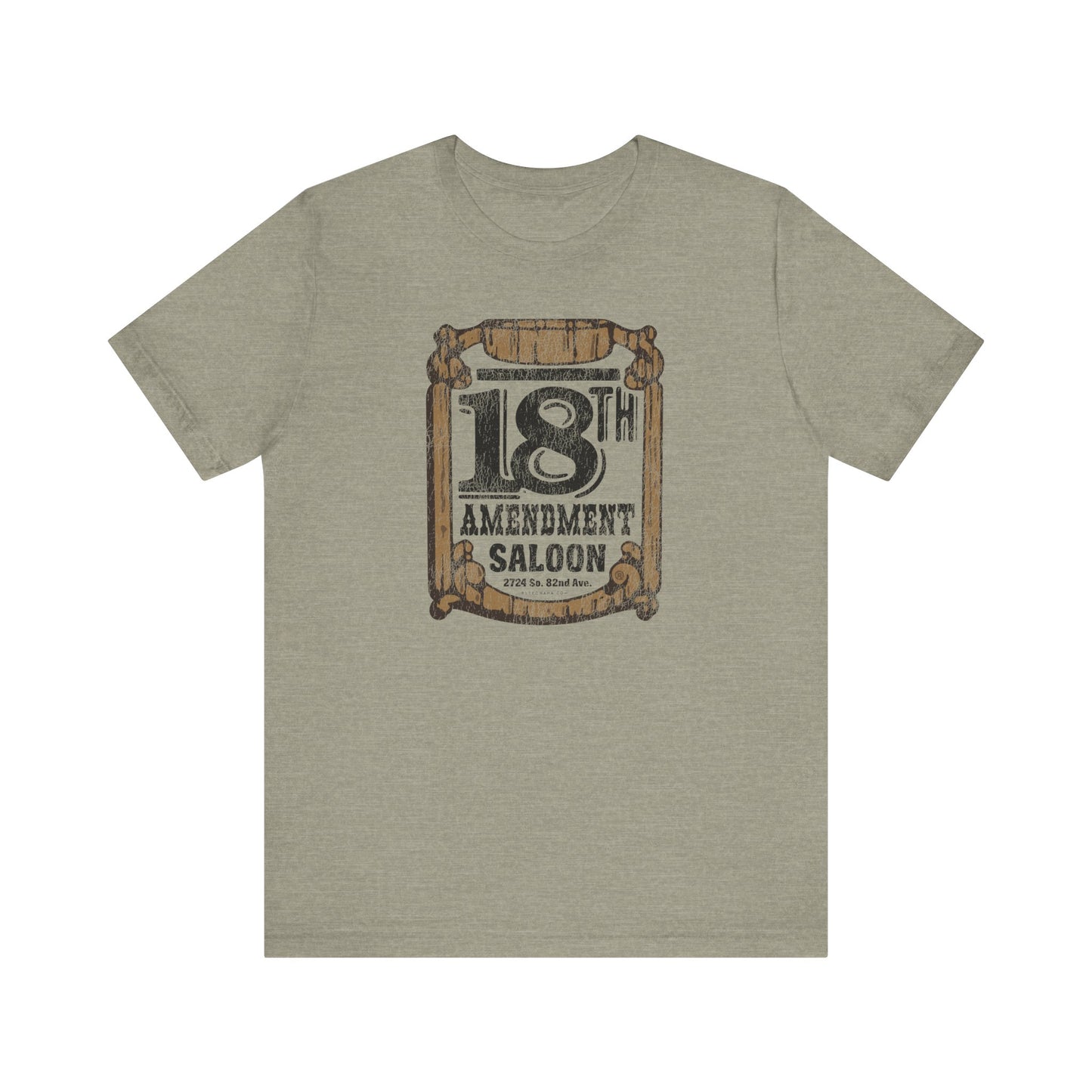 18TH AMENDMENT SALOON (2-color) Short Sleeve Tee