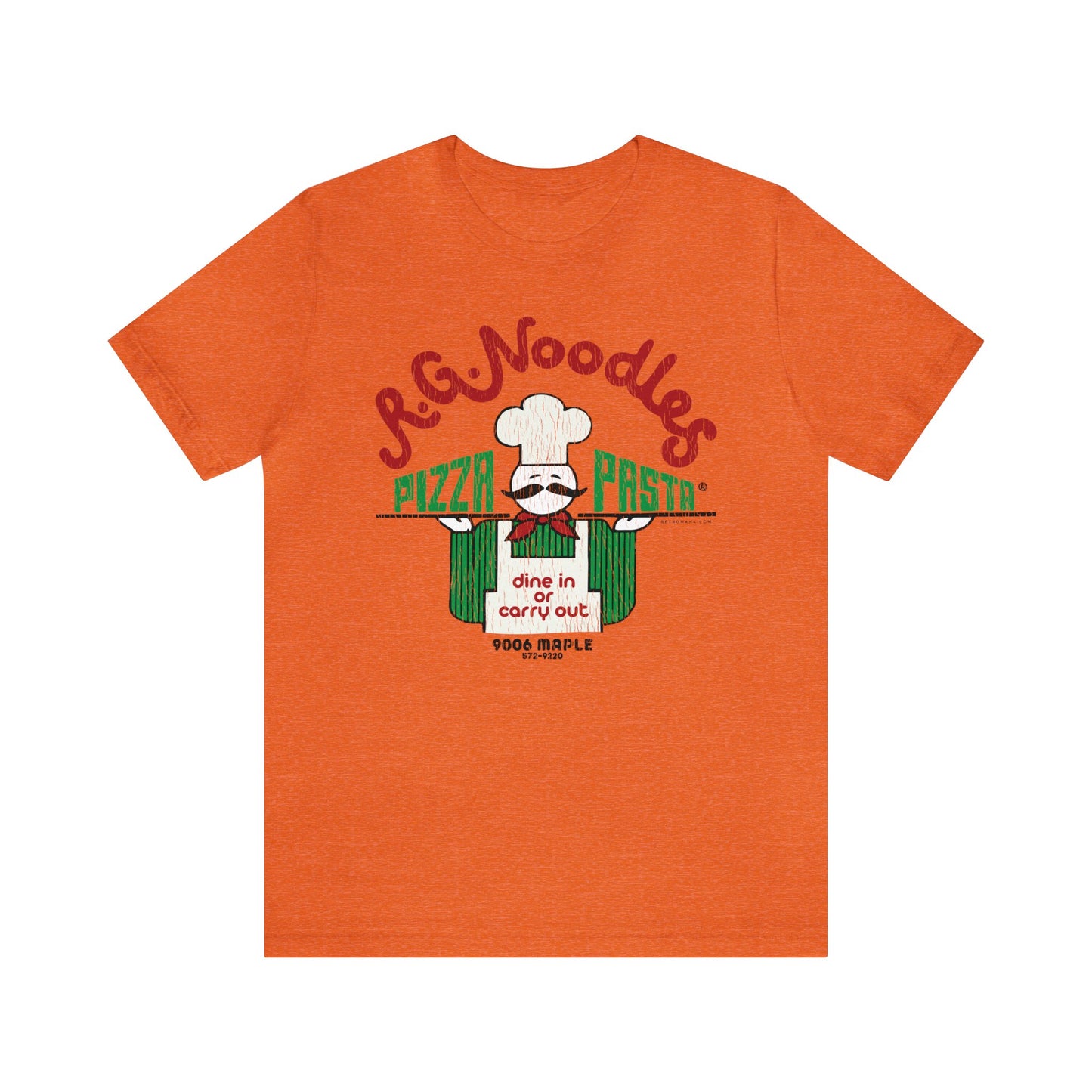 R.G. NOODLES PIZZA & PASTA Short Sleeve Tee