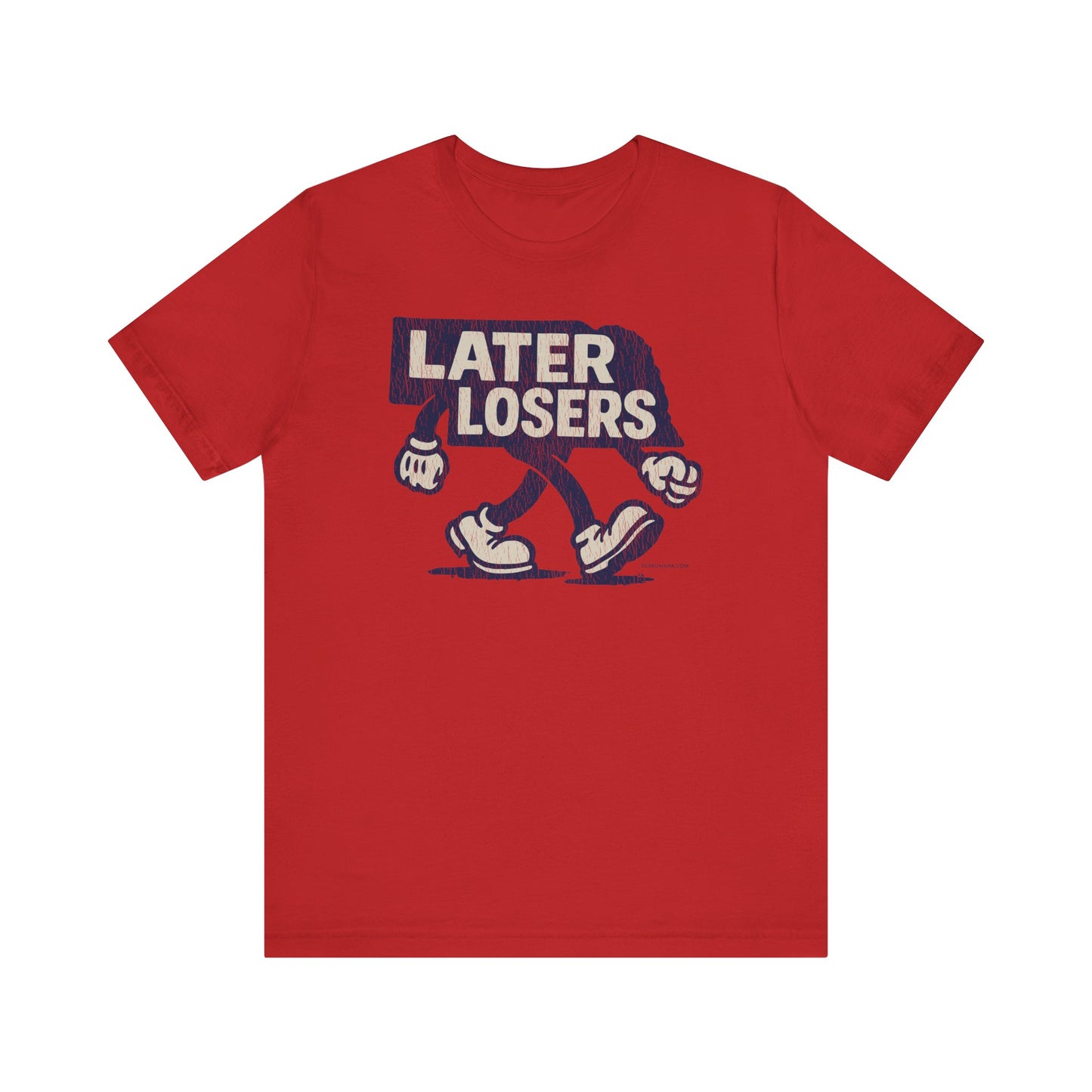 LATER LOSERS Unisex Jersey Short Sleeve Tee