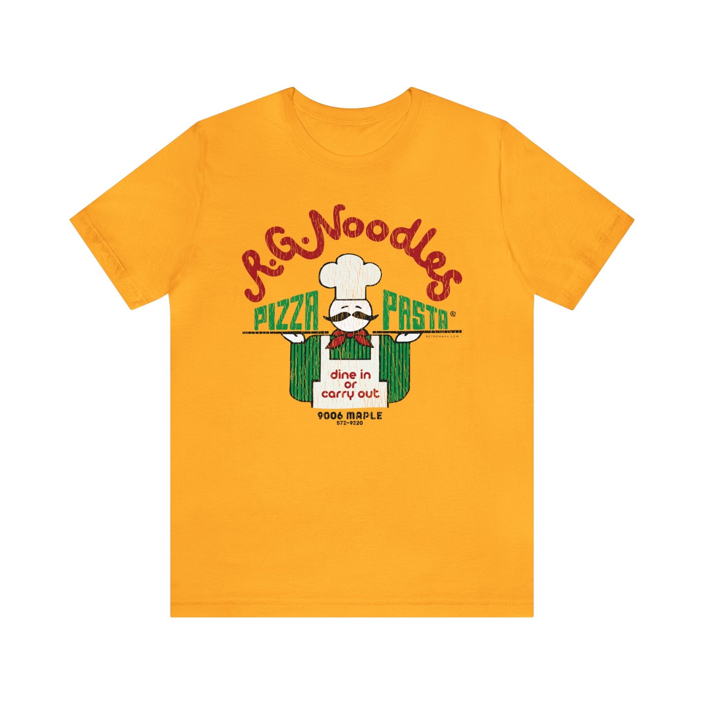 R.G. NOODLES PIZZA & PASTA Short Sleeve Tee