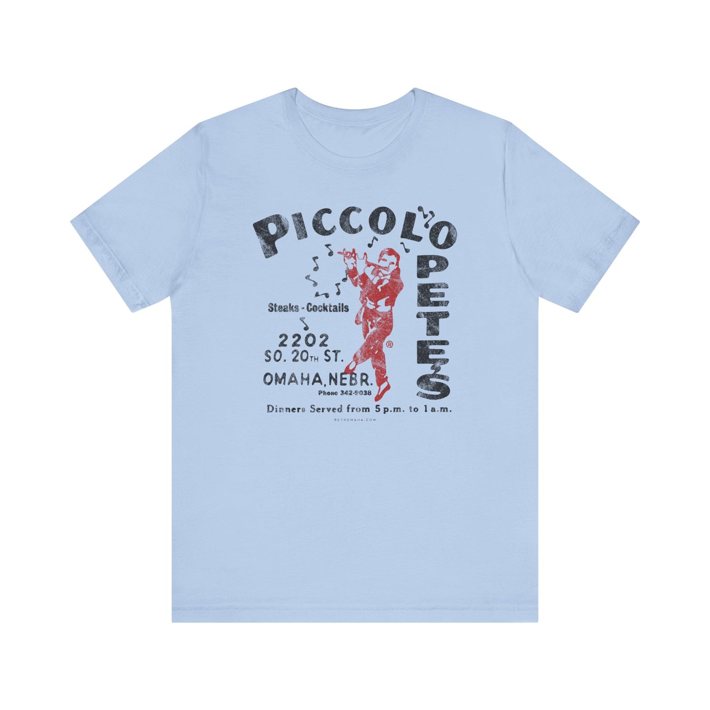 PICCOLO PETE'S Short Sleeve Tee