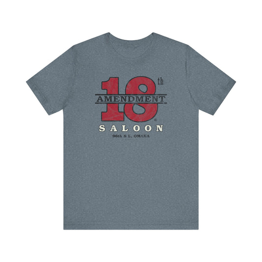 18TH AMENDMENT SALOON Short Sleeve Tee