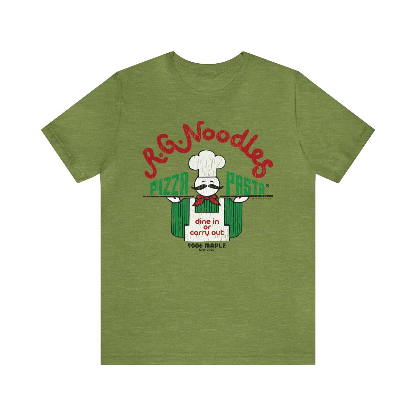 R.G. NOODLES PIZZA & PASTA Short Sleeve Tee