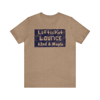 LIFTICKET LOUNGE - v2 Short Sleeve Tee