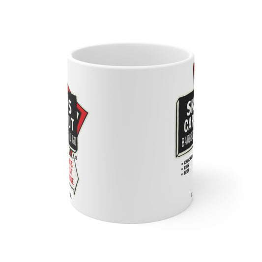 SKEETS CARRY OUT BBQ Mug 11oz