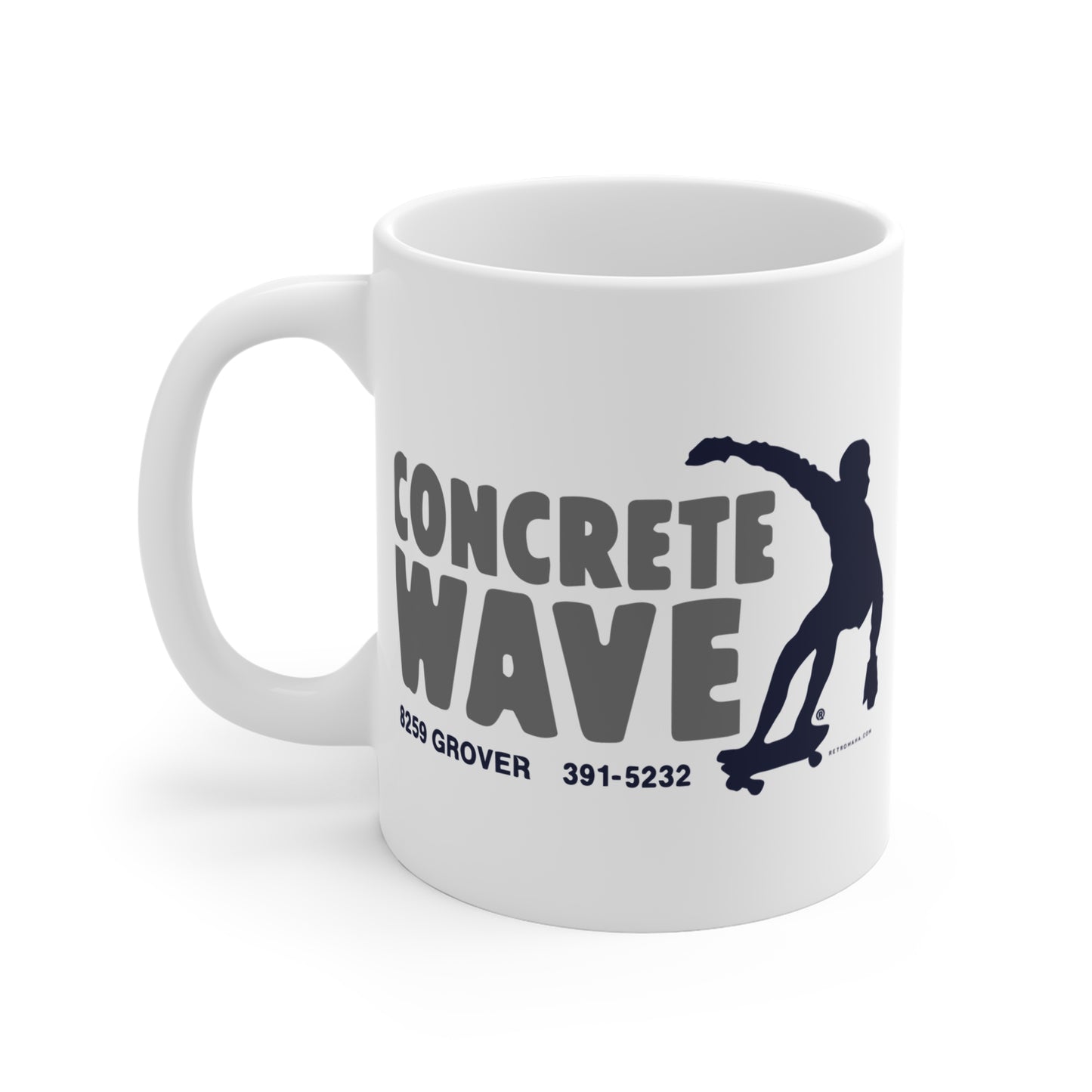 CONCRETE WAVE SKATE PARK Mug 11oz