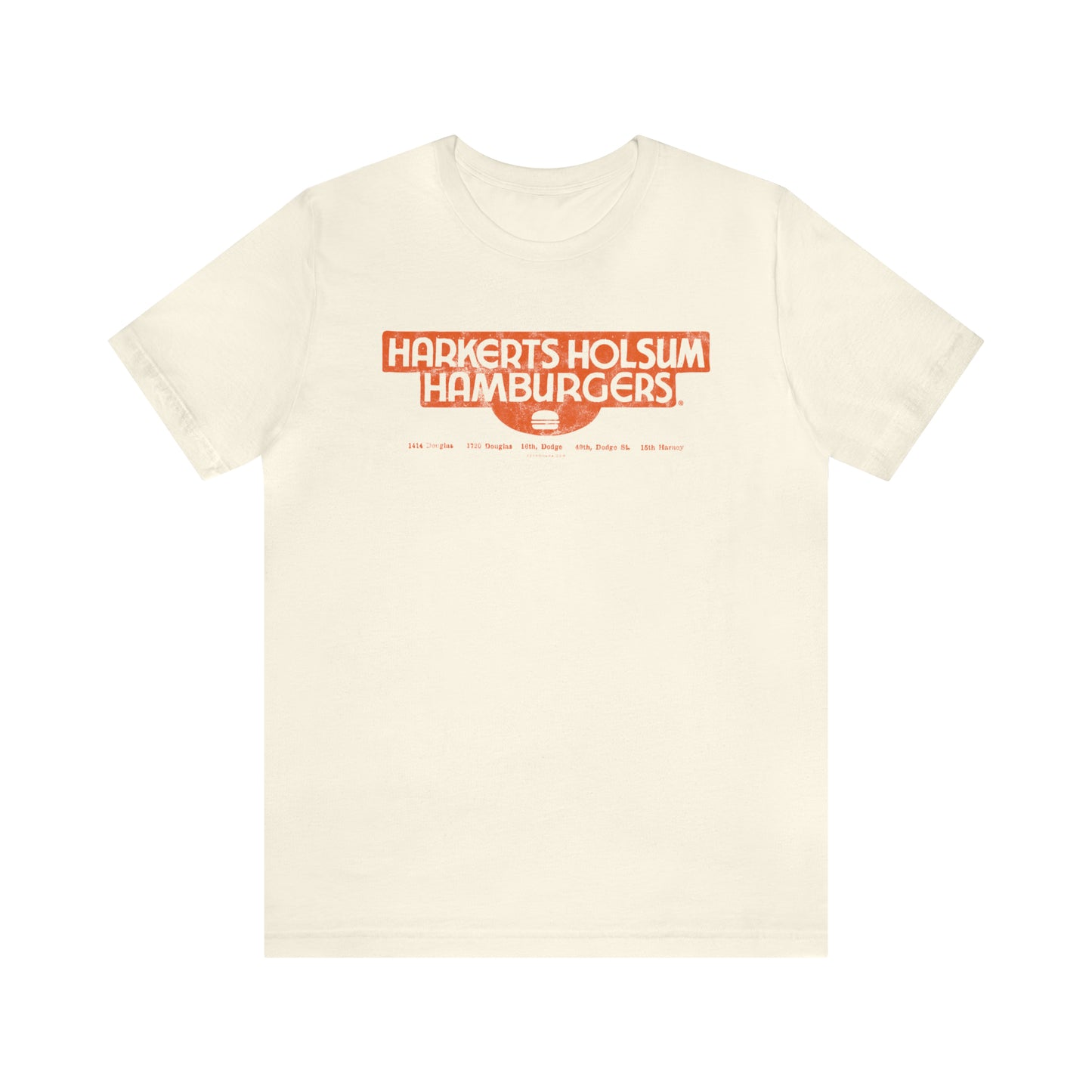 HARKETS HOLSUM HAMBURGERS Short Sleeve Tee