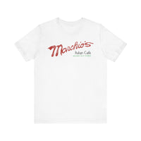 MARCHIO'S ITALIAN CAFE Logotype Short Sleeve Tee