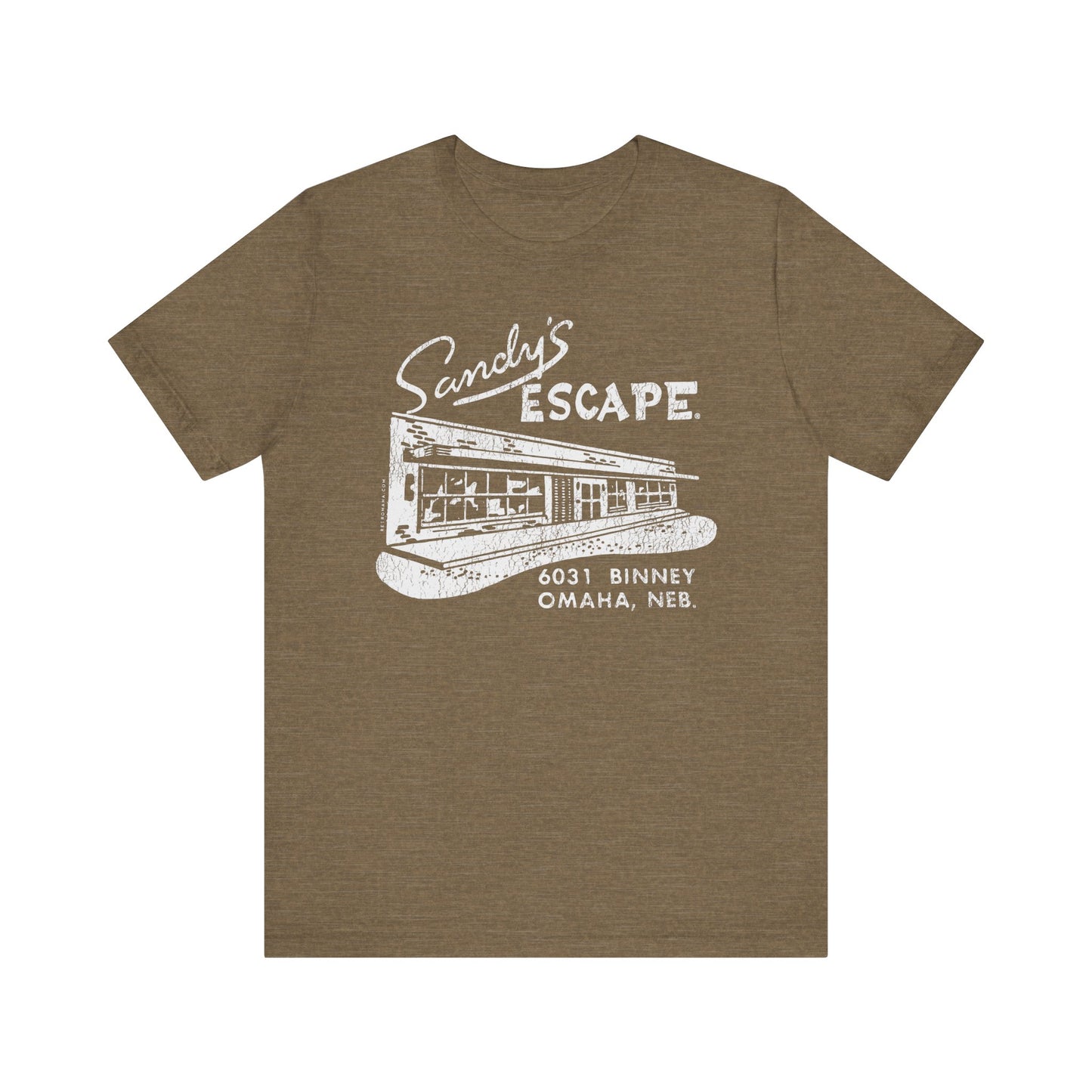 SANDY'S ESCAPE Short Sleeve Tee