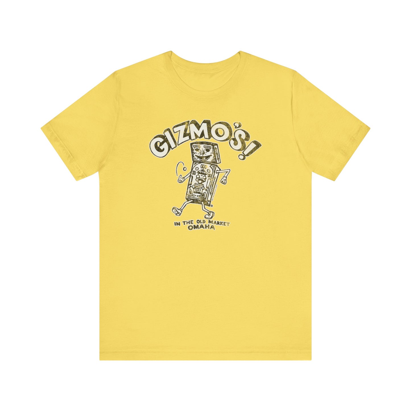 GIZMO'S PINBALL GUY Short Sleeve Tee