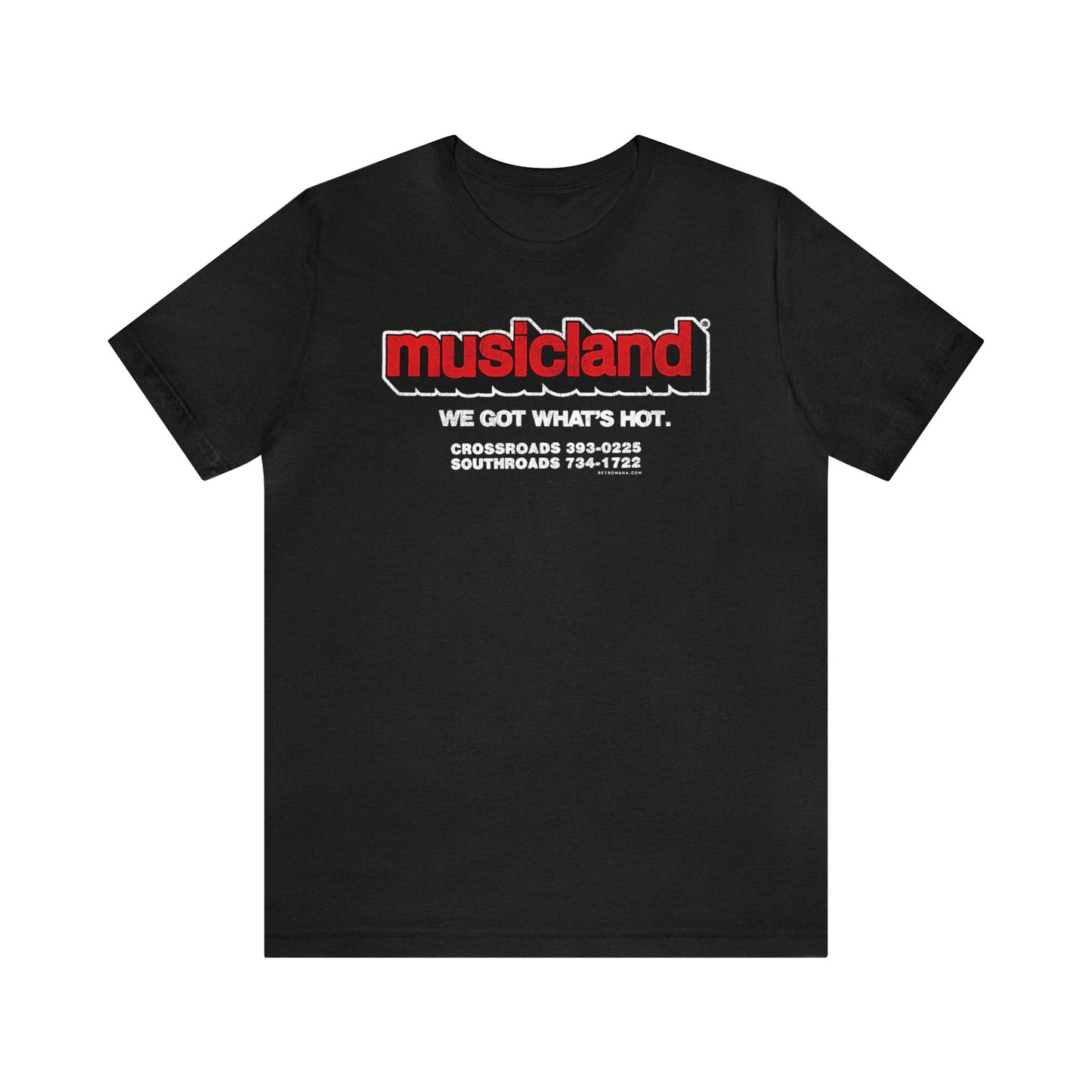 MUSICLAND (90's) Short Sleeve Tee