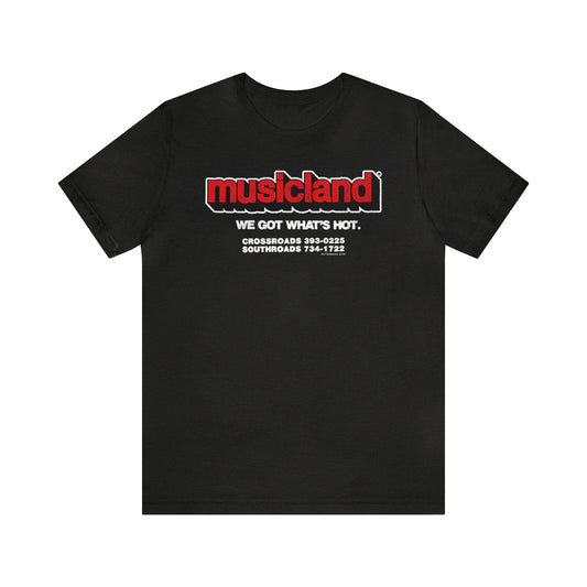 MUSICLAND (90's) Short Sleeve Tee