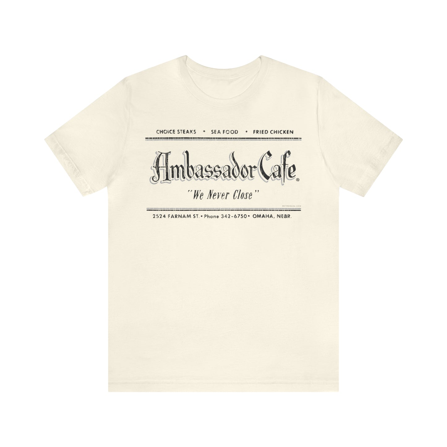 AMBASSADOR CAFE Short Sleeve Tee