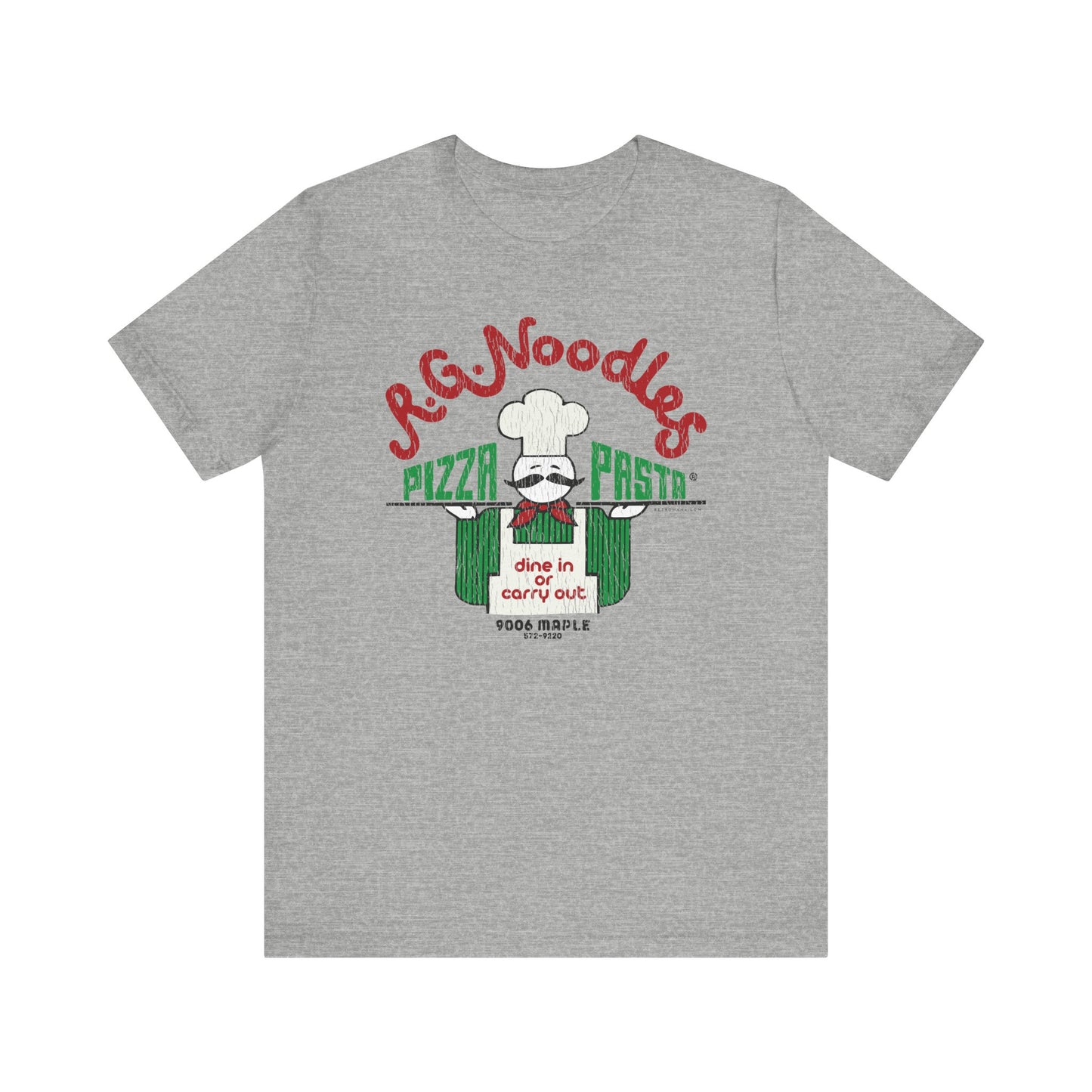 R.G. NOODLES PIZZA & PASTA Short Sleeve Tee