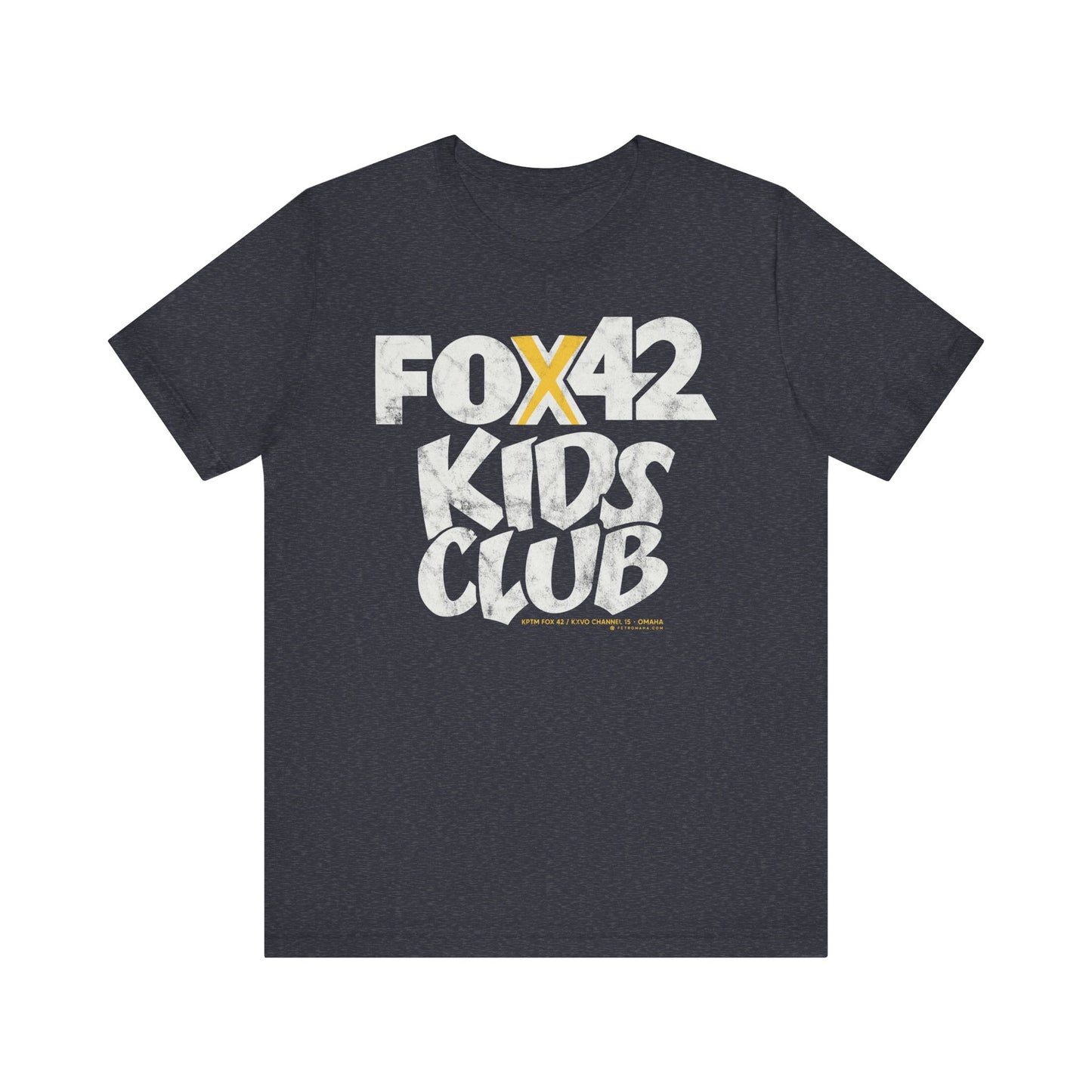 FOX 42 KIDS CLUB Unisex Jersey Short Sleeve Tee