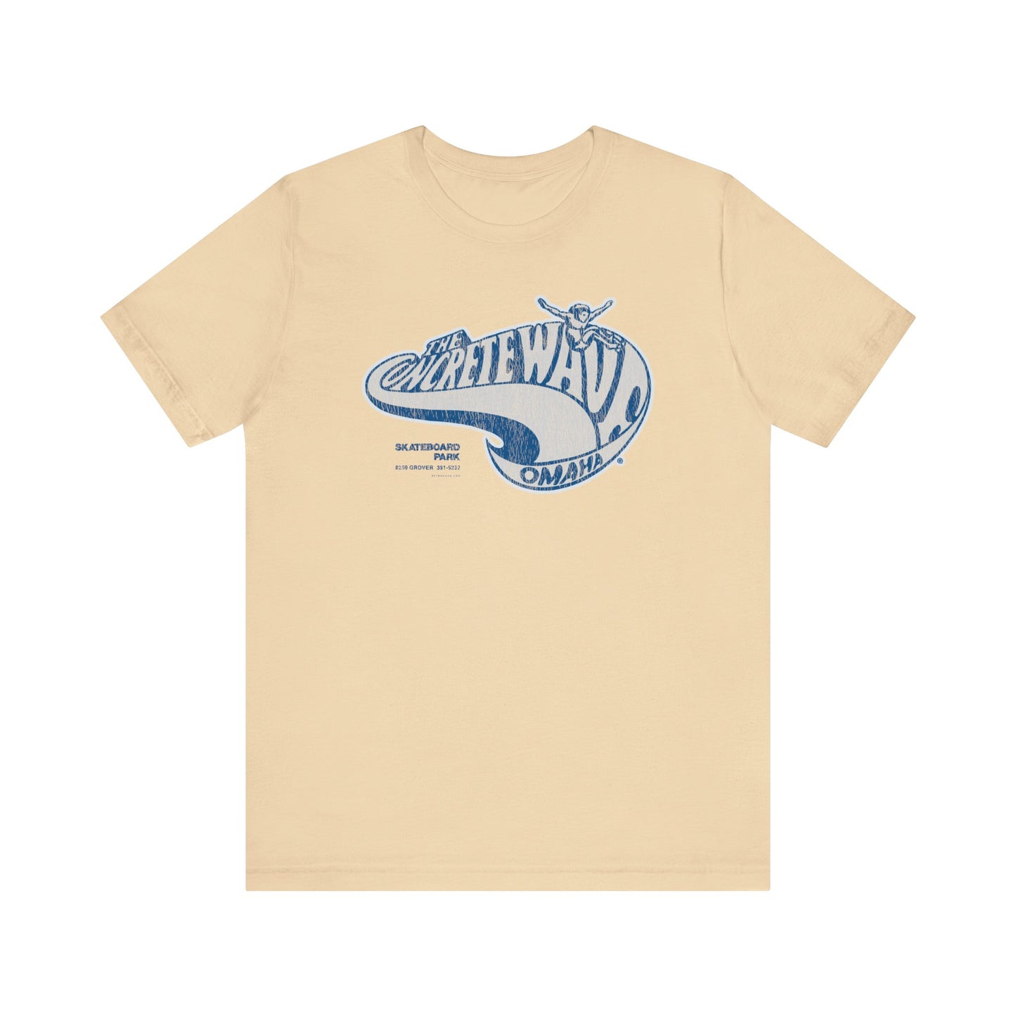 CONCRETE WAVE OMAHA Short Sleeve Tee