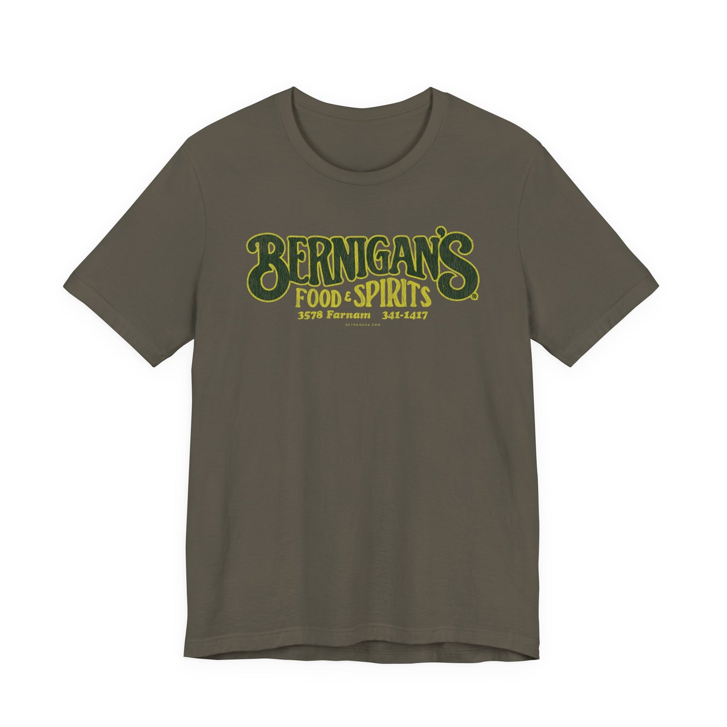 BERNIGAN'S FOOD & SPIRITS Short Sleeve Tee