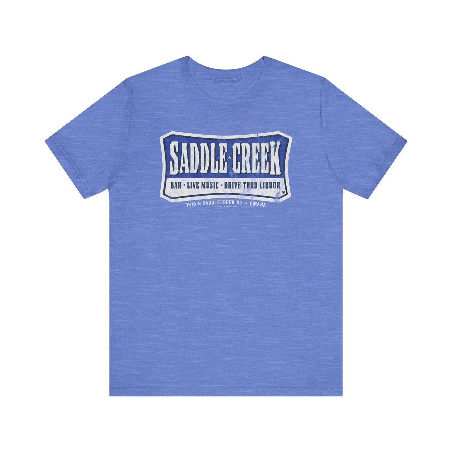 SADDLE CREEK BAR / DRIVE THRU LIQUOR Short Sleeve Tee