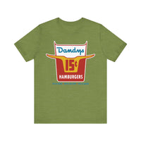 DANDY'S HAMBURGERS Short Sleeve Tee