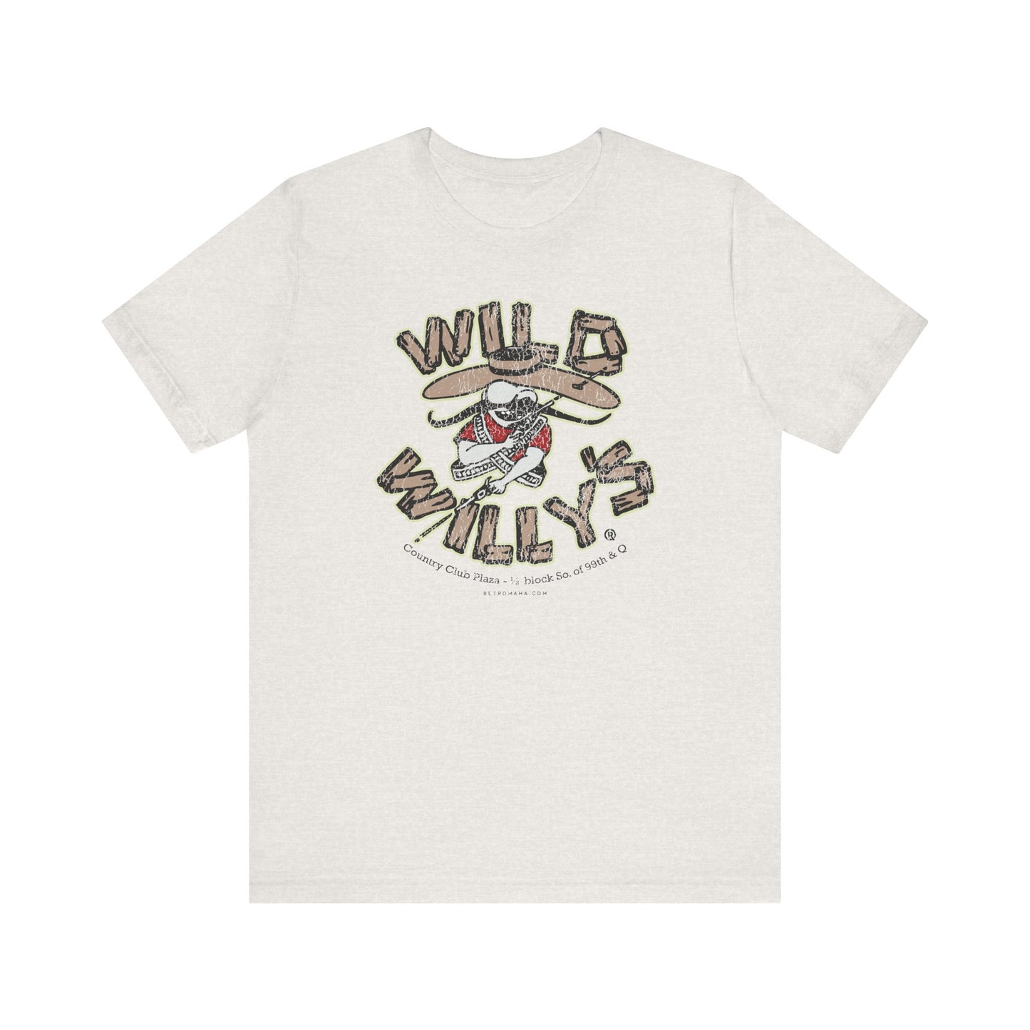 WILD WILLY'S SALOON Short Sleeve Tee