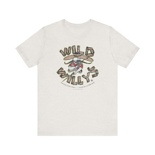 WILD WILLY'S SALOON Short Sleeve Tee