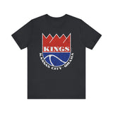 KC/OMAHA KINGS (Distressed Design) Short Sleeve Tee