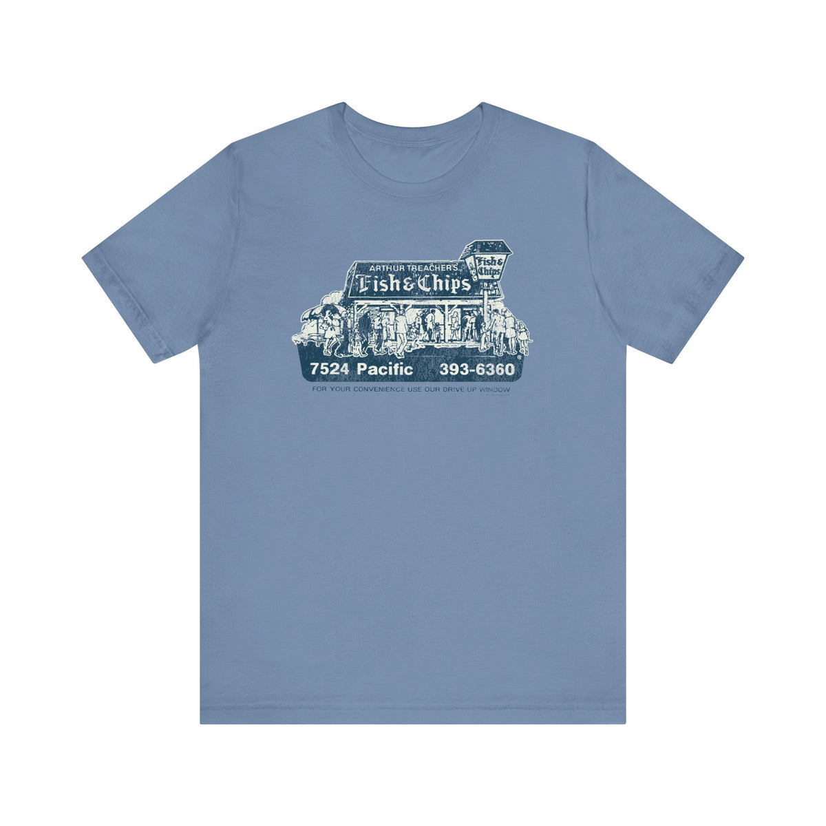 ARTHUR TREACHER'S FISH & CHIPS Short Sleeve Tee