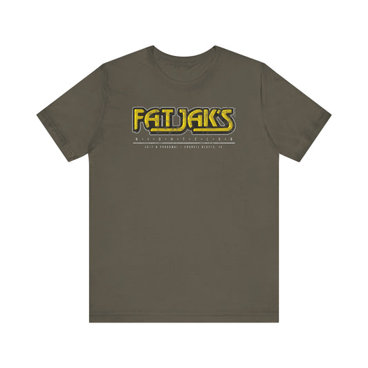 FATJAK'S NIGHT CLUB (CB) Unisex Jersey Short Sleeve Tee
