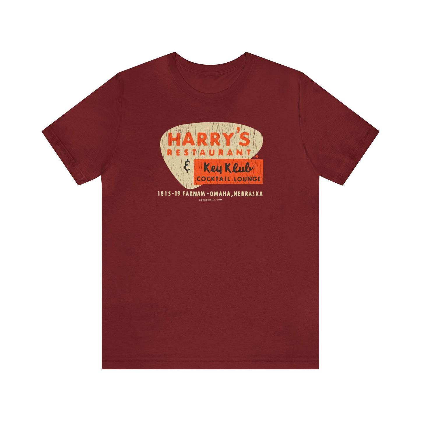HARRY'S RESTAURANT & KEY KLUB LOUNGE Short Sleeve Tee