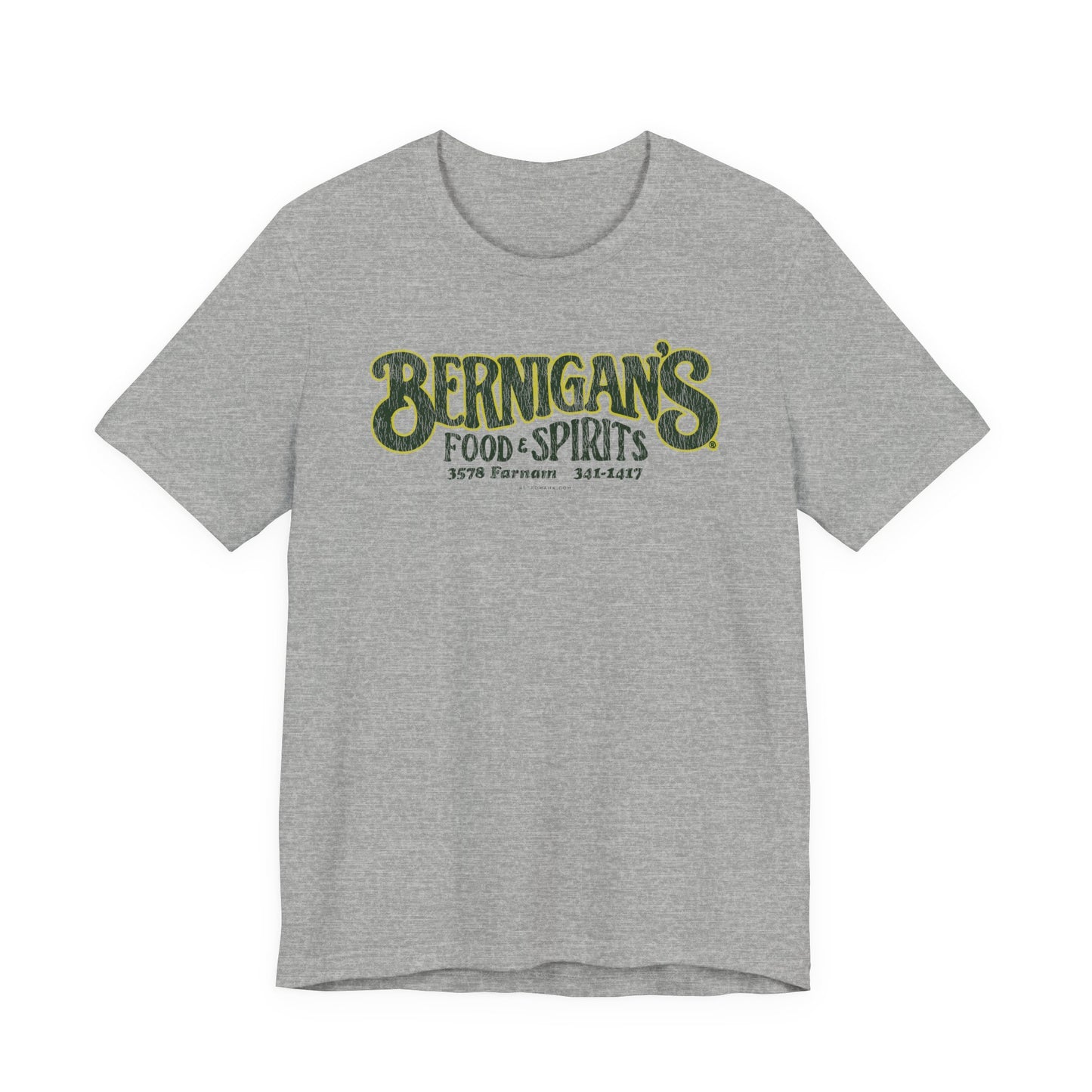 BERNIGAN'S FOOD & SPIRITS Short Sleeve Tee