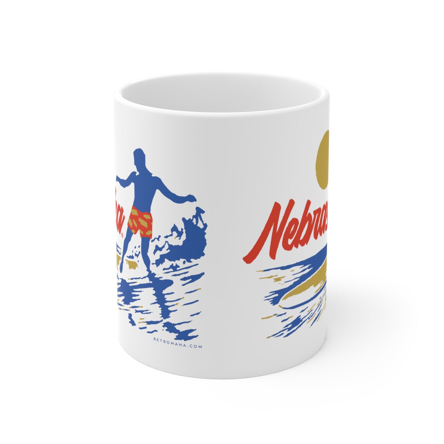 SURF NEBRASKA VINTAGE Mug 11oz
