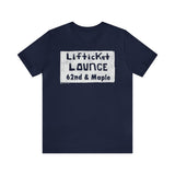 LIFTICKET LOUNGE - v2 Short Sleeve Tee