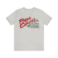 PAPPA CALVETTI'S WORLD OF SPAGHETTI Short Sleeve Tee