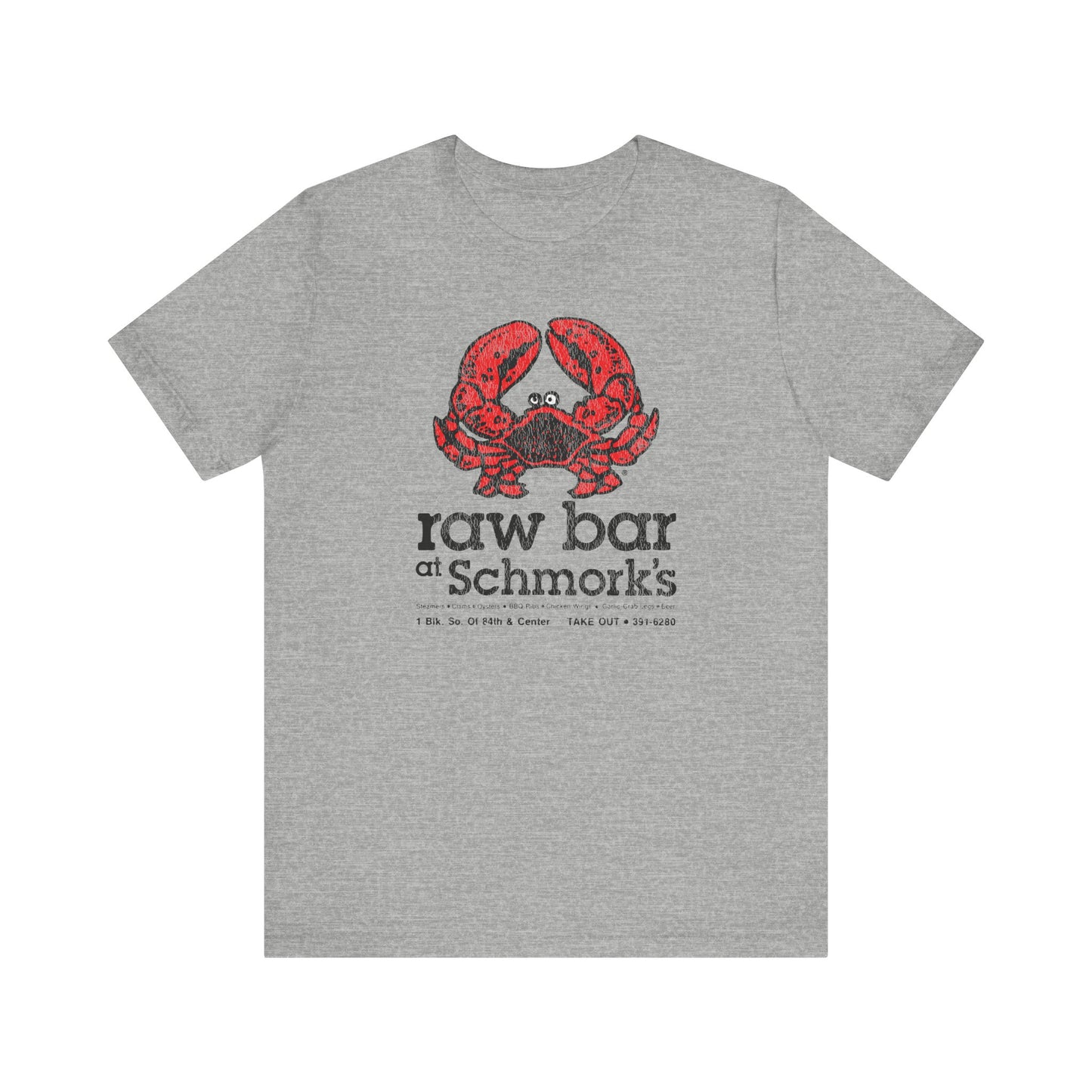 RAW BAR AT SCHMORK'S Short Sleeve Tee