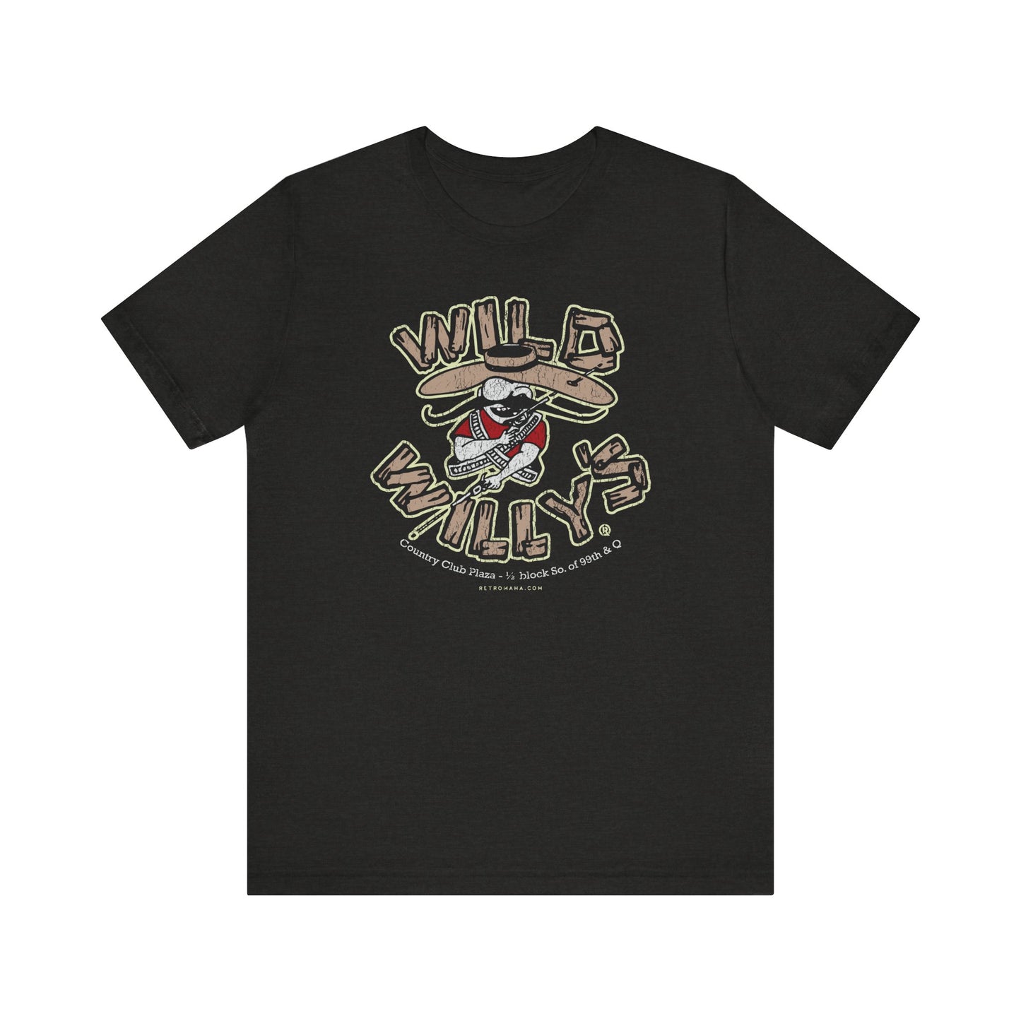 WILD WILLY'S SALOON Short Sleeve Tee