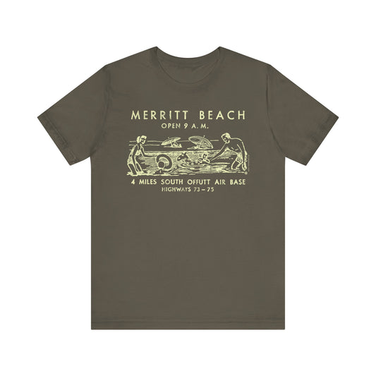MERRITT BEACH Short Sleeve Tee