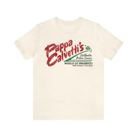 PAPPA CALVETTI'S WORLD OF SPAGHETTI Short Sleeve Tee