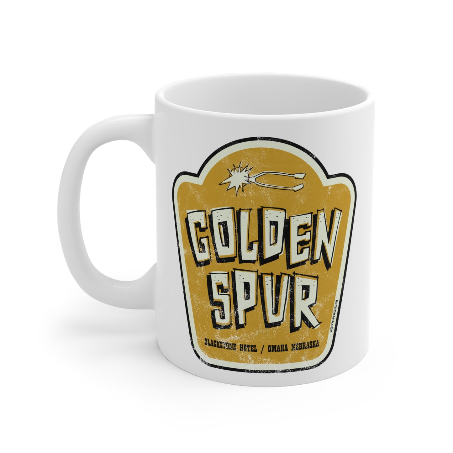 GOLDEN SPUR - BLACKSTONE Mug 11oz