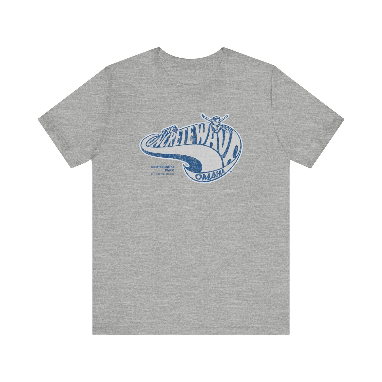 CONCRETE WAVE OMAHA Short Sleeve Tee
