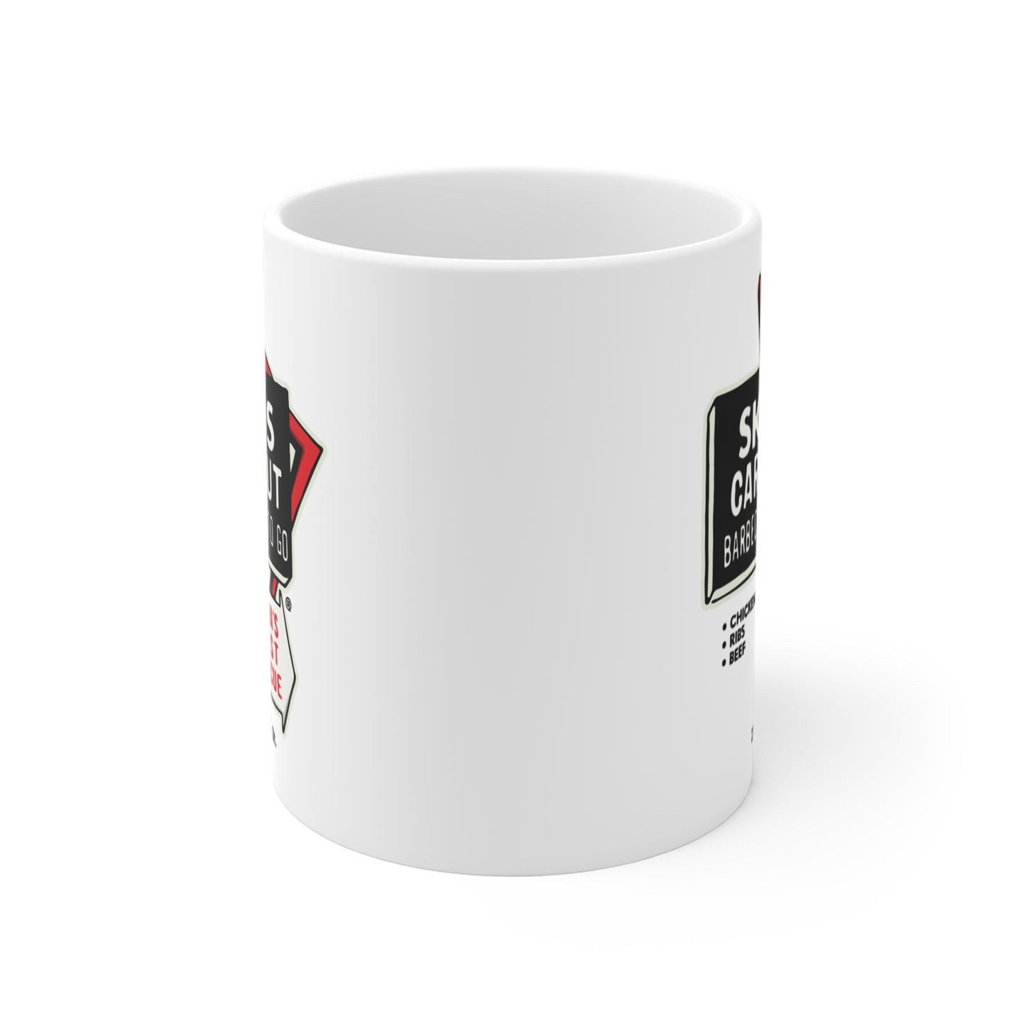 SKEETS CARRY OUT BBQ Mug 11oz