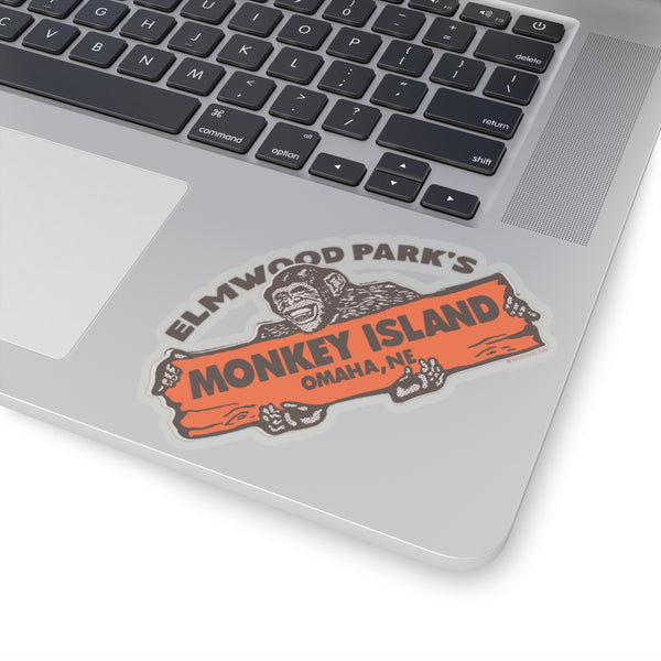 ELMWOOD PARK'S MONKEY ISLAND Kiss-Cut Stickers