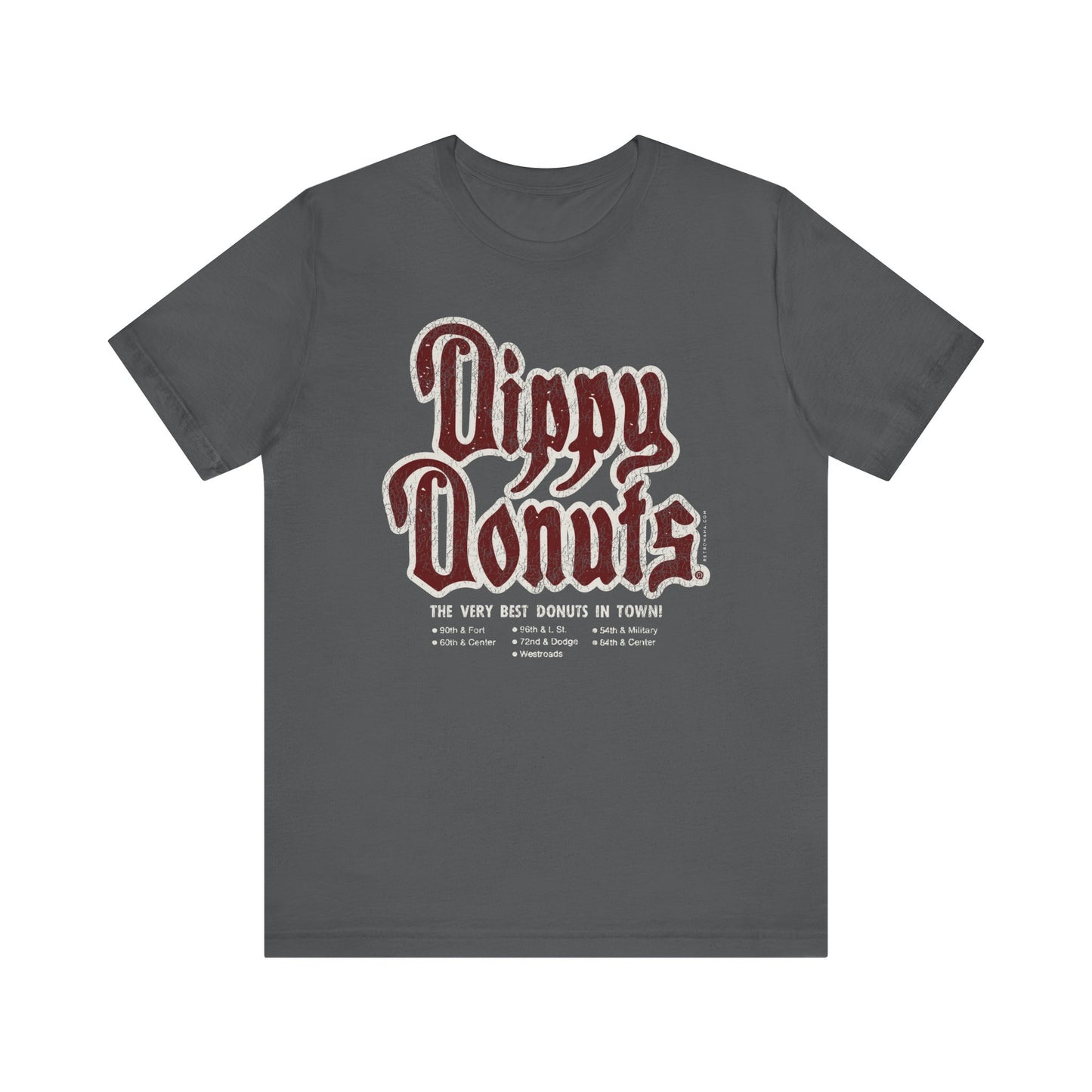 DIPPY DONUTS (WORDMARK) Short Sleeve Tee